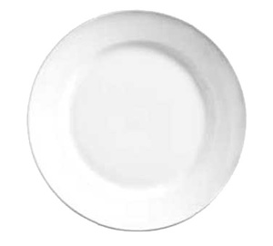 CH 840420R24 PLATE 7 1/8" ROLLED EDGE EUROPEAN WHITE  3DZ/CS